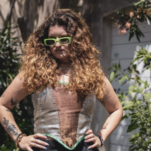 Mode upcycling avec la pièce du corset