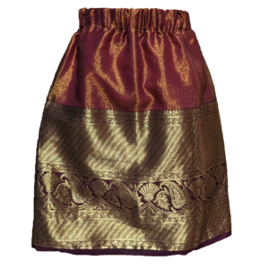 jupe indienne avec taille élastique