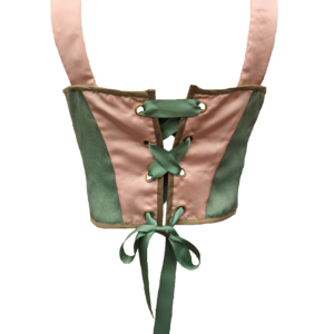 dos lacé du corset élégant upcycling