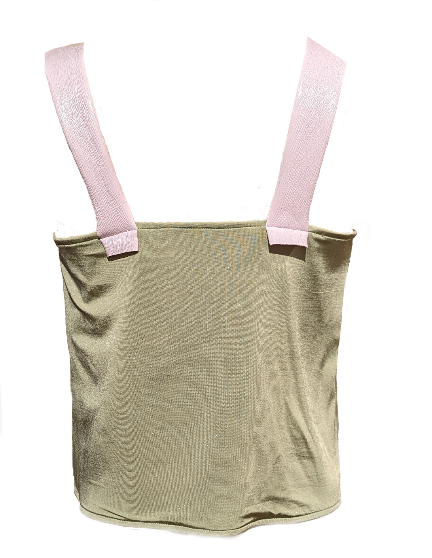 débardeur carré upcycling pièce unique dos