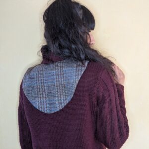 tissus de seconde-main pour la création du plastron