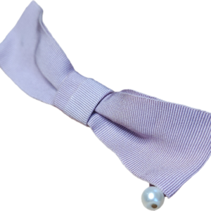 Détail création noeud rose en broche