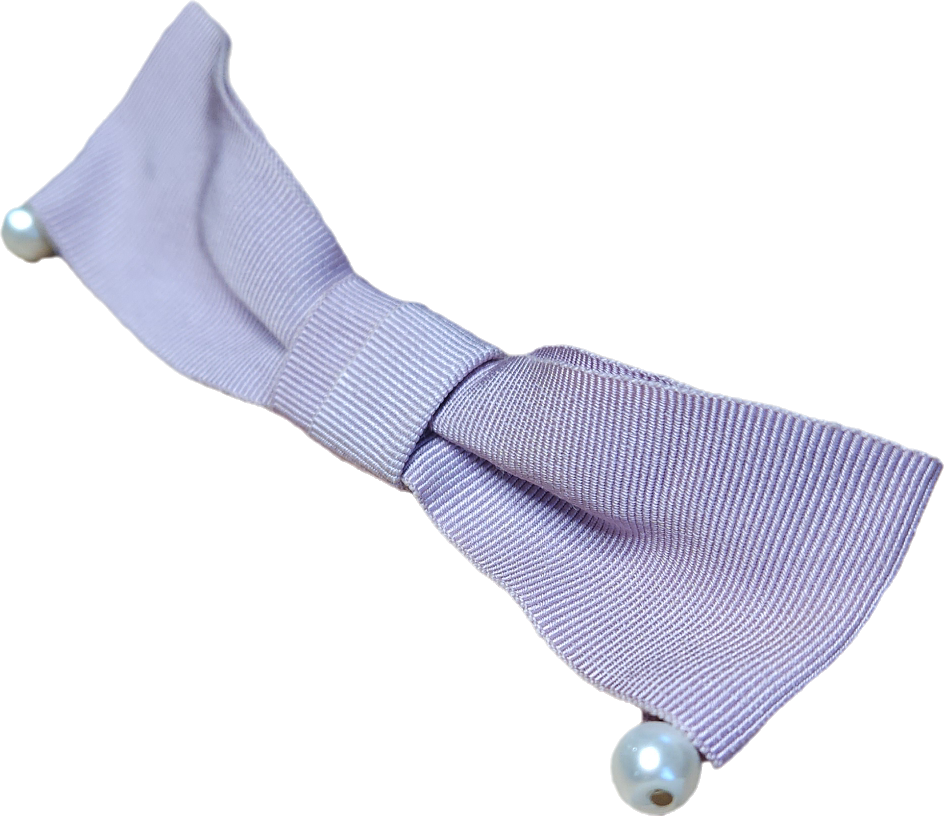 Détail création noeud rose en broche