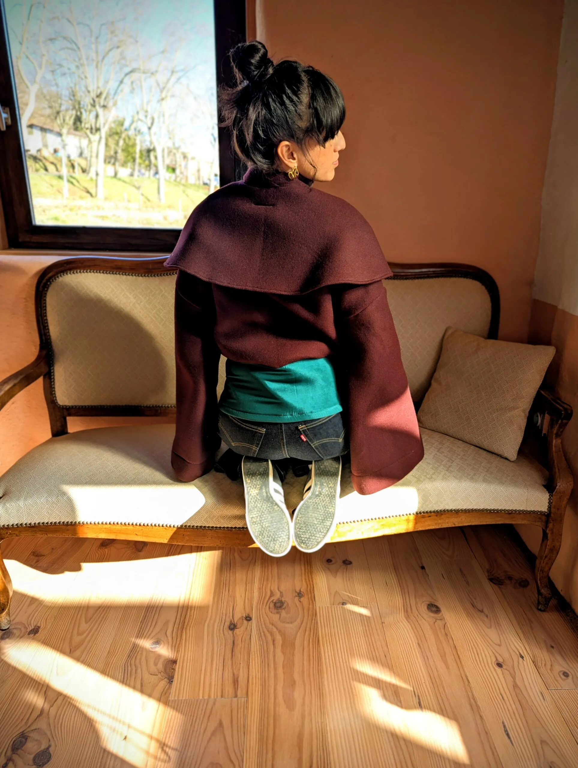 la veste extra élégante upcycling